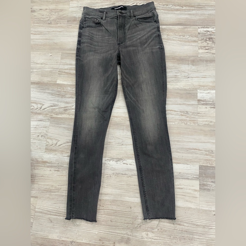 Express Ankle Legging High Rise Jeans Stretch + Performance- Size 4R